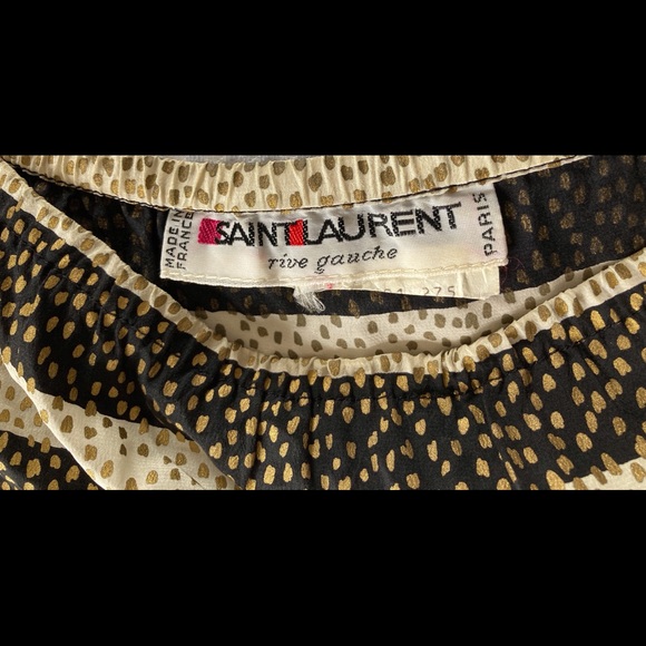 Vintage YVES SAINT LAURENT Silk Ensemble - Picture 3 of 15